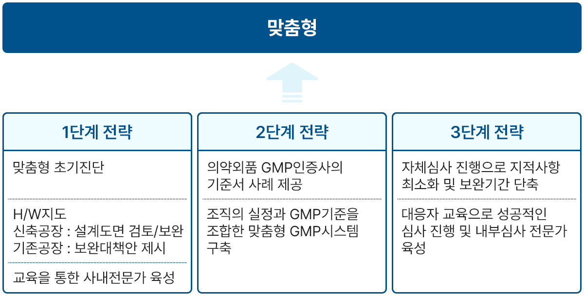 의약외품GMP 컨설팅 추진전략